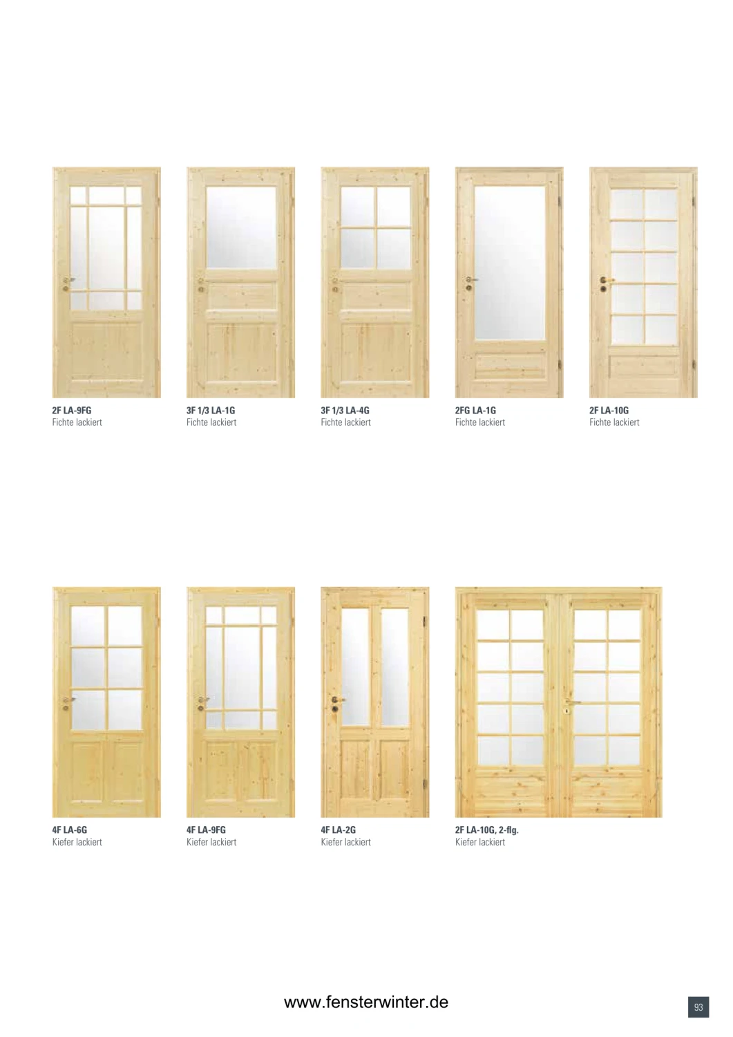 Winter Fenster & Türen 